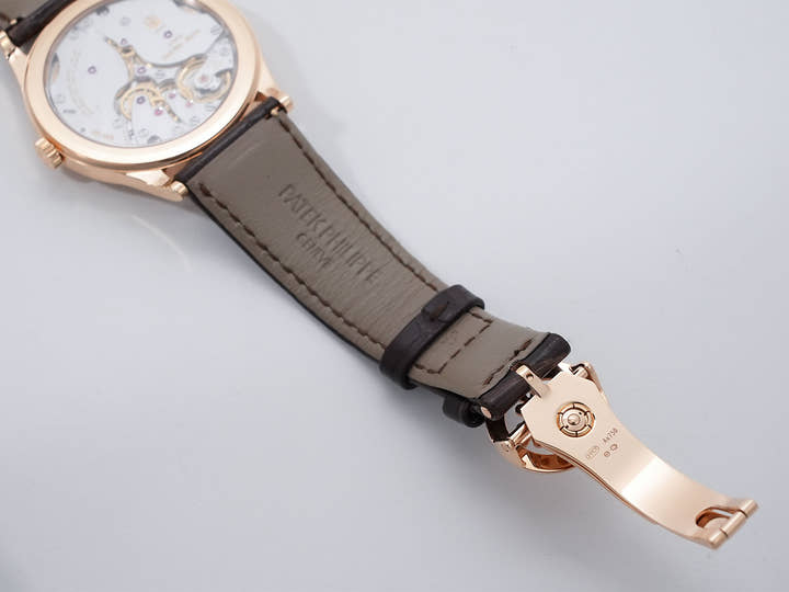 パテックフィリップ カラトラバ Ref.6119R-001 ローズゴールド シルバー文字盤