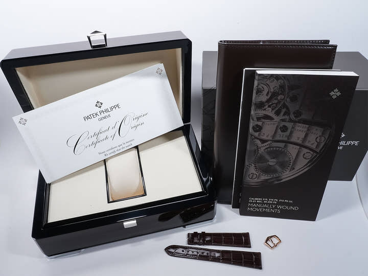 パテックフィリップ カラトラバ Ref.6119R-001 ローズゴールド シルバー文字盤