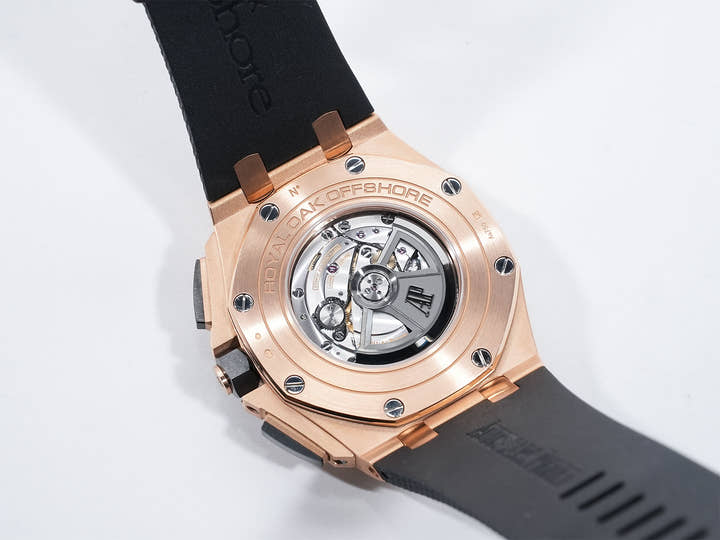 Audemars Piguet Royal Oak Offshore Chronograph Ref. 26401RO.OO.A002CA.01 Pink Gold Black Dial
