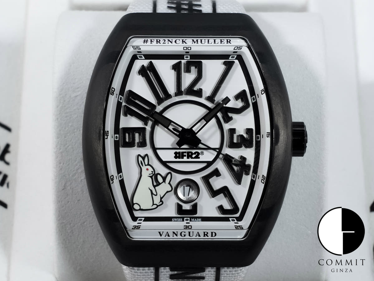 Franck Muller Vanguard Ref.V41SCDT FR2 GFGRNR NR White Dial Unused yt45djrt