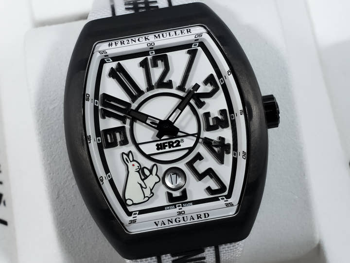 Franck Muller Vanguard Ref.V41SCDT FR2 GFGRNR NR White Dial Unused yt45djrt