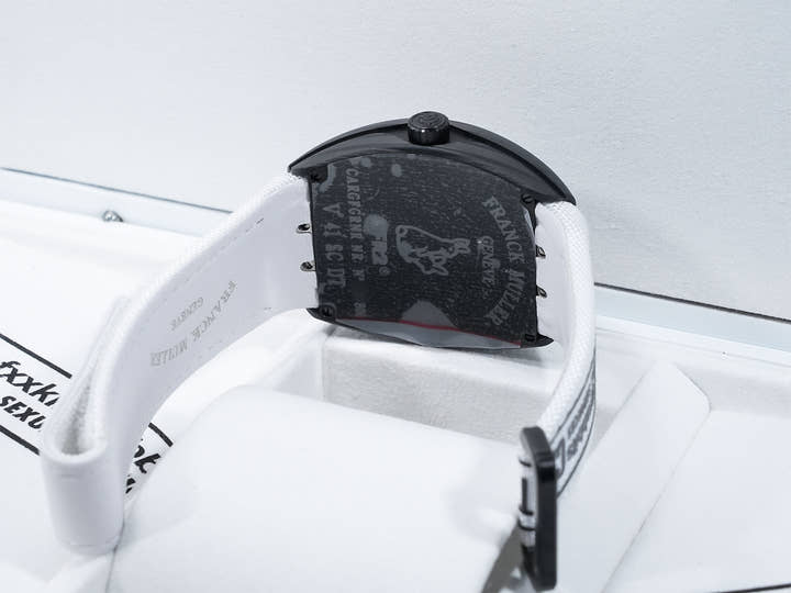 Franck Muller Vanguard Ref.V41SCDT FR2 GFGRNR NR White Dial Unused yt45djrt