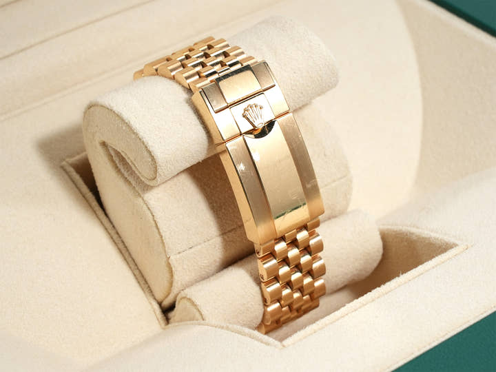 ロレックス GMTマスターII Ref.126718GRNR イエローゴールド ブラック文字盤 オイスターブレスレット