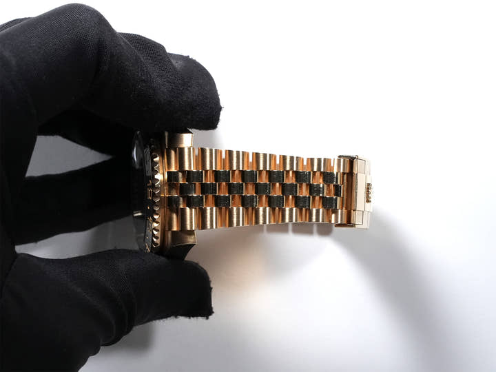 ロレックス GMTマスターII Ref.126718GRNR イエローゴールド ブラック文字盤 オイスターブレスレット