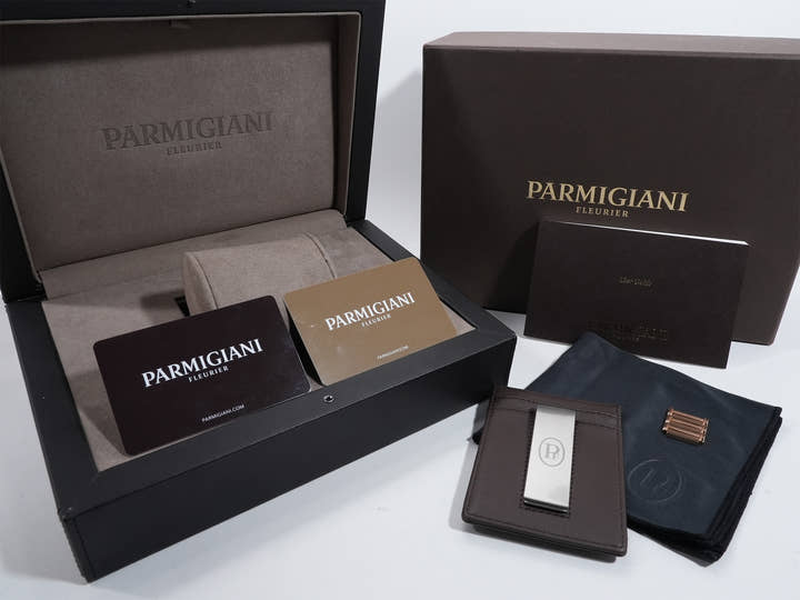 パルミジャーニフルリエ トンダグラフ GT オートマチック Ref.PFC903-1500340-B00782 ブルー文字盤 美中古 g9mwhbtg