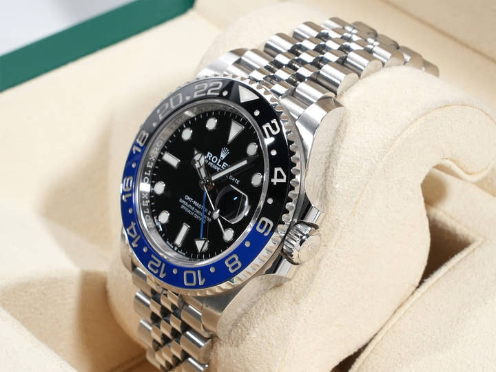 ロレックス GMTマスターII Ref.126710BLNR ステンレススチール ブラック文字盤 ジュビリーブレスレット