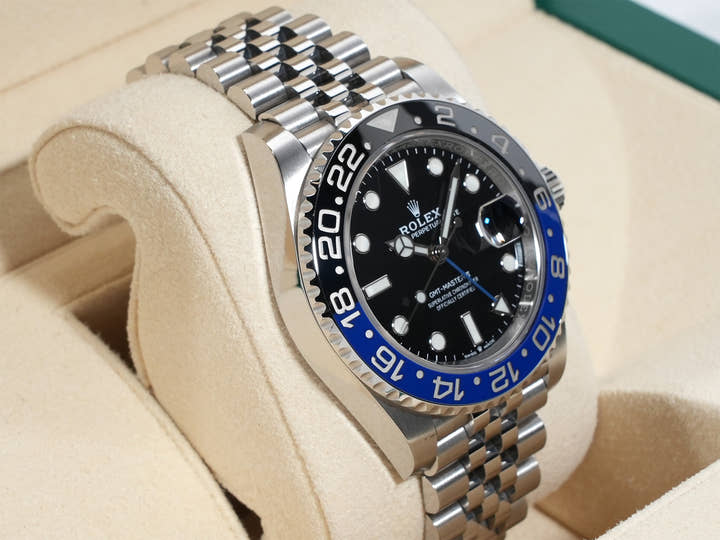 ロレックス GMTマスターII Ref.126710BLNR ステンレススチール ブラック文字盤 ジュビリーブレスレット