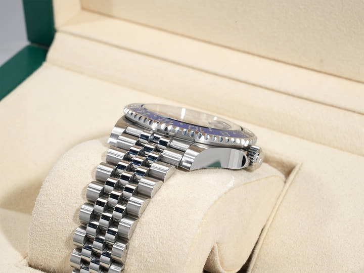 ロレックス GMTマスターII Ref.126710BLNR ステンレススチール ブラック文字盤 ジュビリーブレスレット