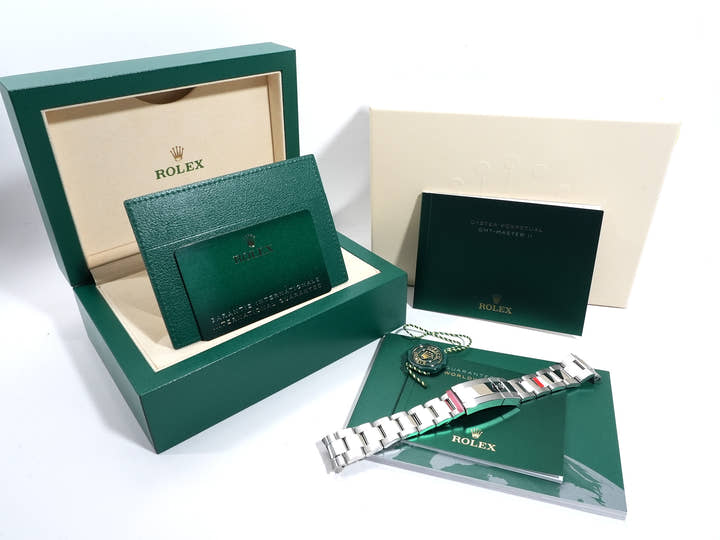 ロレックス GMTマスターII Ref.126710BLNR ステンレススチール ブラック文字盤 ジュビリーブレスレット