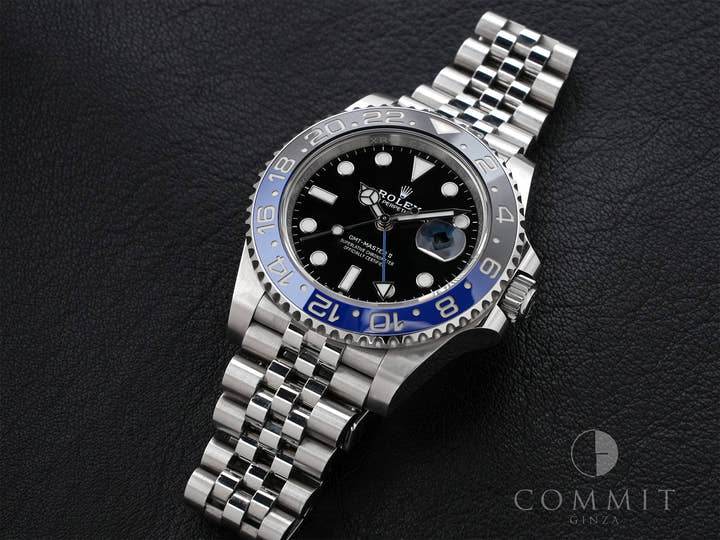 ロレックス GMTマスターII Ref.126710BLNR ステンレススチール ブラック文字盤 ジュビリーブレスレット