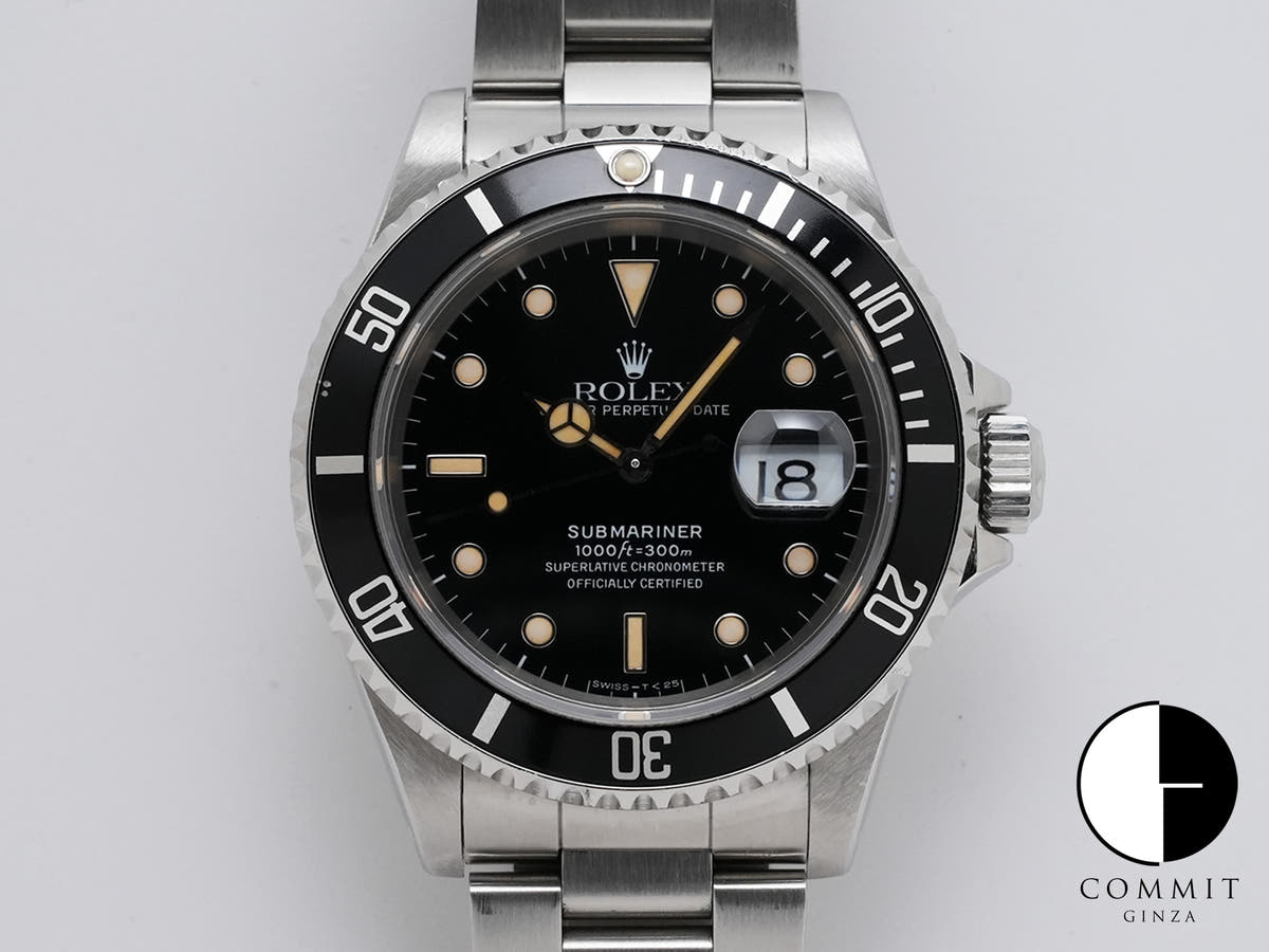 ロレックス サブマリーナー デイト Ref.16610 ステンレススチール ブラック文字盤