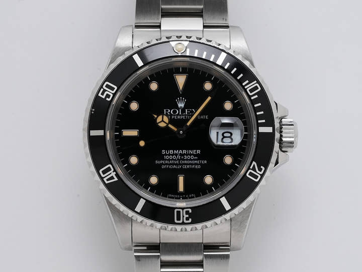 ロレックス サブマリーナー デイト Ref.16610 ステンレススチール ブラック文字盤