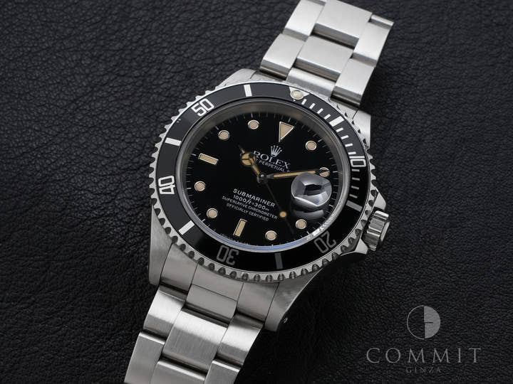 ロレックス サブマリーナー デイト Ref.16610 ステンレススチール ブラック文字盤