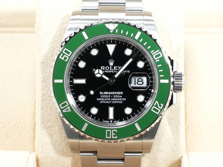 ロレックス サブマリーナー デイト Ref.126610LV ステンレススチール ブラック文字盤