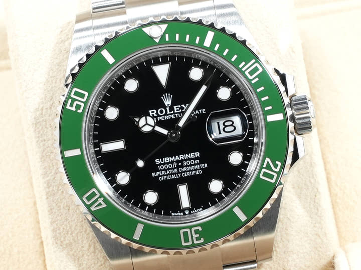 ロレックス サブマリーナー デイト Ref.126610LV ステンレススチール ブラック文字盤