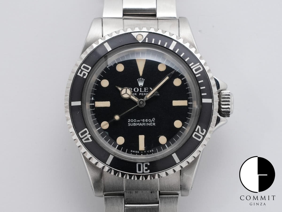 ロレックス サブマリーナー Ref.5513 ステンレススチール ブラック文字盤