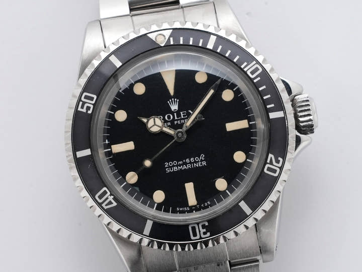 ロレックス サブマリーナー Ref.5513 ステンレススチール ブラック文字盤
