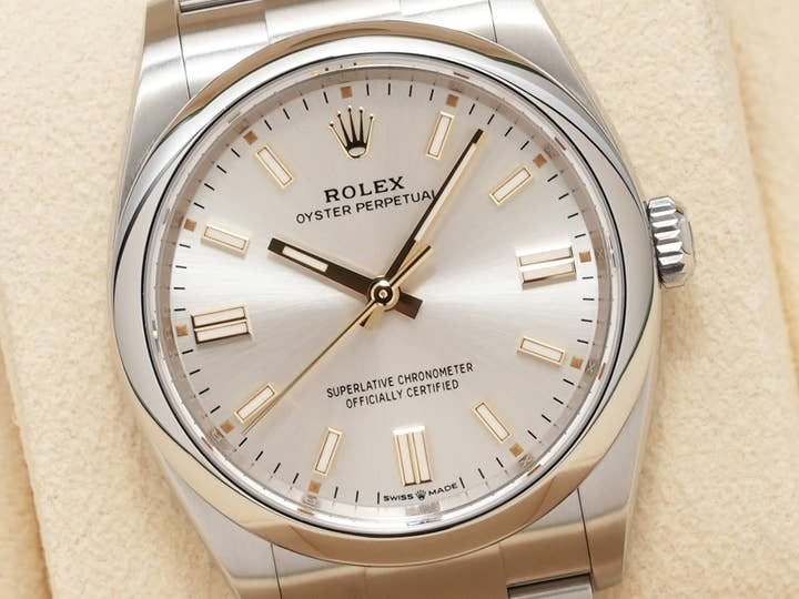 ロレックス オイスターパーペチュアル36 Ref.126000 ステンレススチール シルバー文字盤