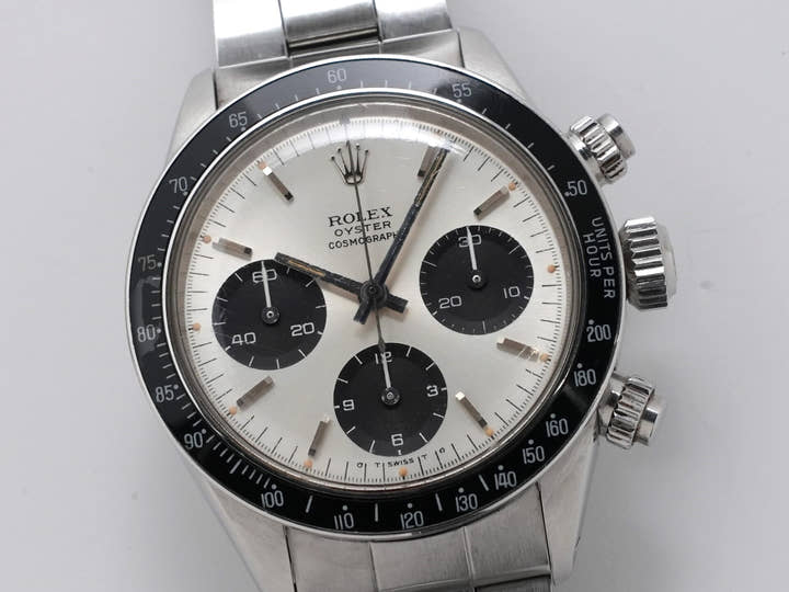 ロレックス デイトナ Ref.6263 ステンレススチール シルバー文字盤