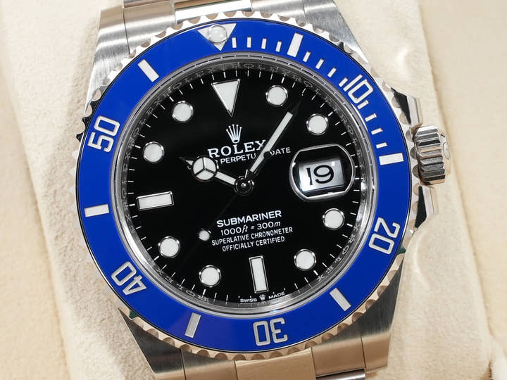 ロレックス サブマリーナー デイト Ref.126619LB ホワイトゴールド ブラック文字盤