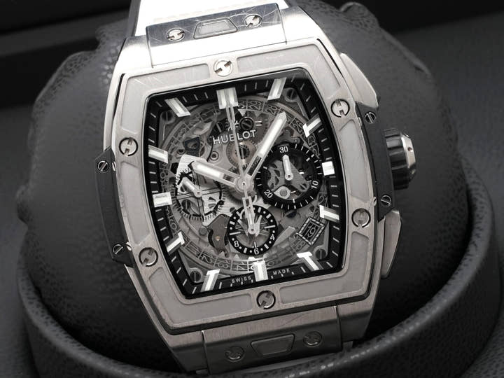 ウブロ スピリット オブ ビッグバン チタニウム Ref.642.NX.0170.RX スケルトン文字盤 中古 pzgq6ug9