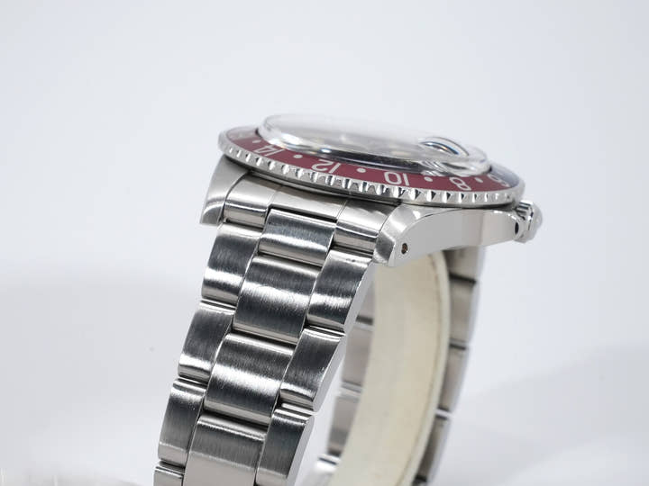 ロレックス GMTマスター Ref.1675 ステンレススチール ブラック文字盤 オイスターブレスレット