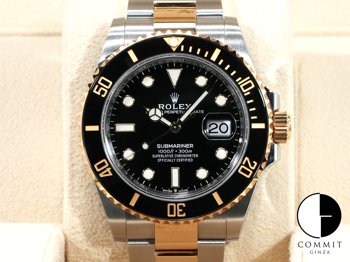 Rolex Submariner Date Ref. 126613LN Stainless Steel/Yellow Gold Black Dial