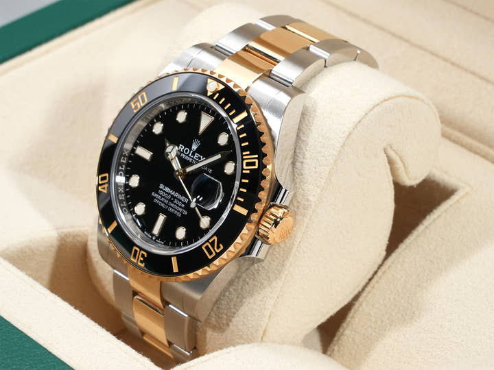Rolex Submariner Date Ref. 126613LN Stainless Steel/Yellow Gold Black Dial