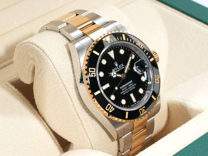 Rolex Submariner Date Ref. 126613LN Stainless Steel/Yellow Gold Black Dial