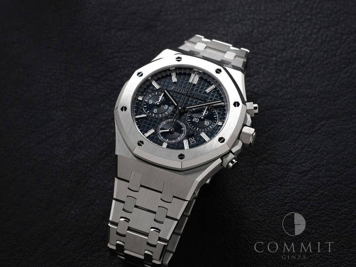 オーデマピゲ ロイヤルオーク クロノグラフ Ref.26715ST.OO.1356ST.01 ステンレススチール ナイトブルー文字盤