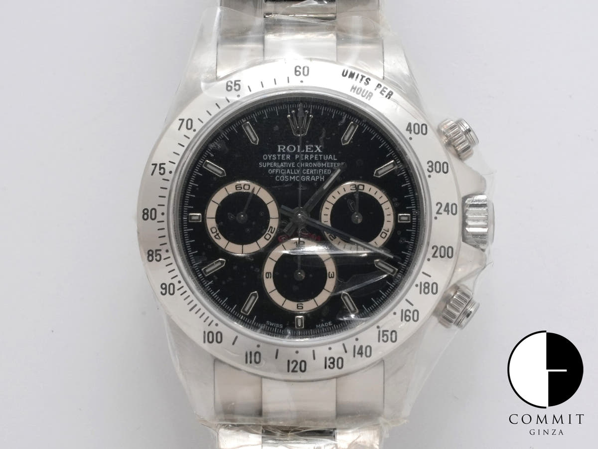 ロレックス デイトナ エルプリメロ Ref.16520 ステンレススチール ブラック文字盤