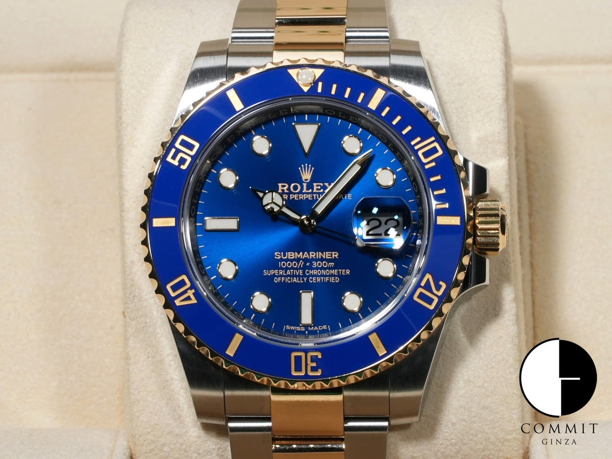 Rolex Submariner Date Ref. 116613LB Stainless Steel/Yellow Gold Blue Dial