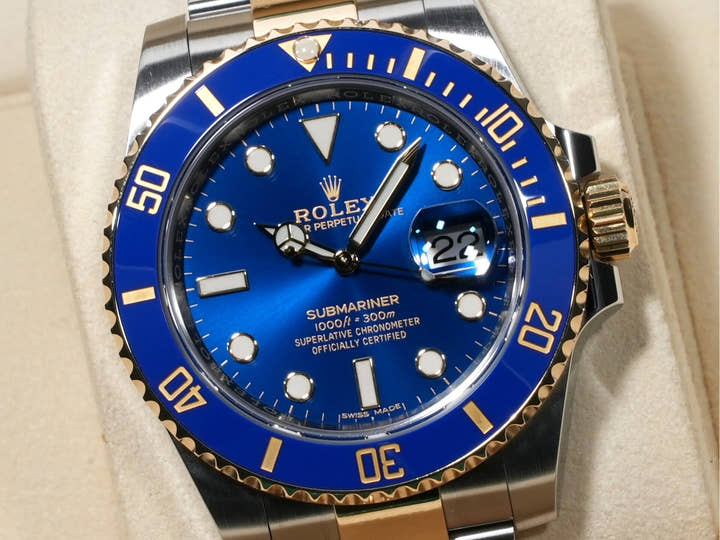 Rolex Submariner Date Ref. 116613LB Stainless Steel/Yellow Gold Blue Dial