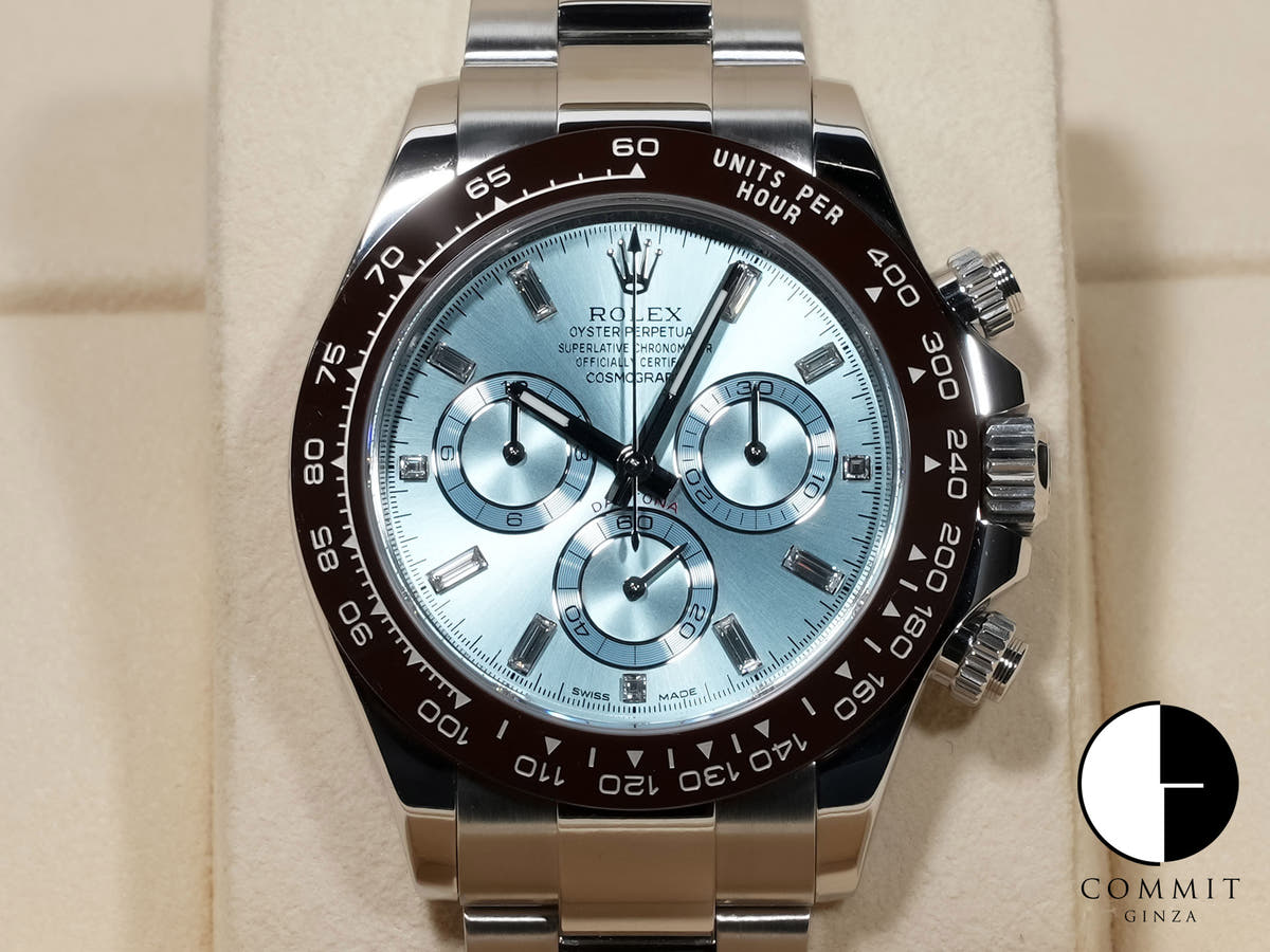 ロレックス デイトナ Ref.116506A プラチナ アイスブルー文字盤