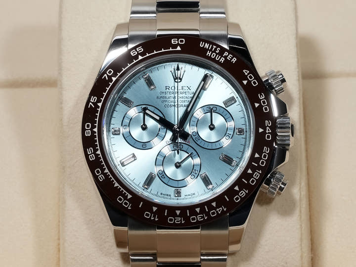 ロレックス デイトナ Ref.116506A プラチナ アイスブルー文字盤