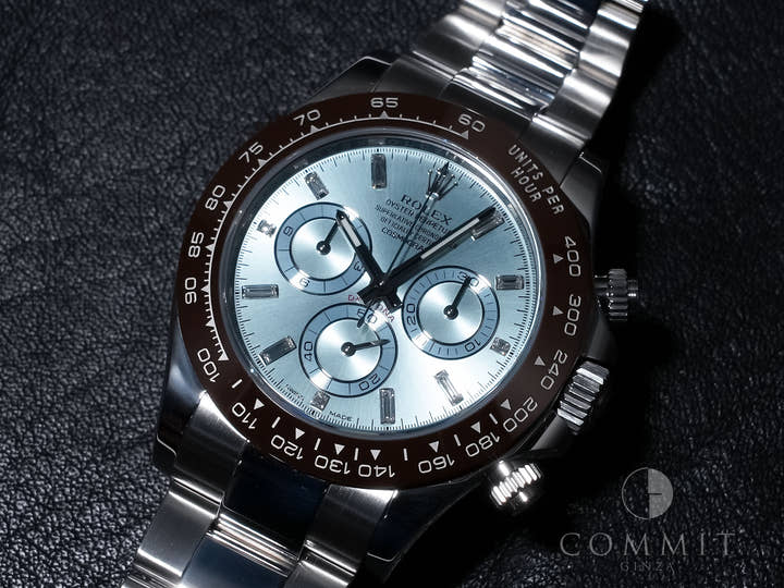 ロレックス デイトナ Ref.116506A プラチナ アイスブルー文字盤