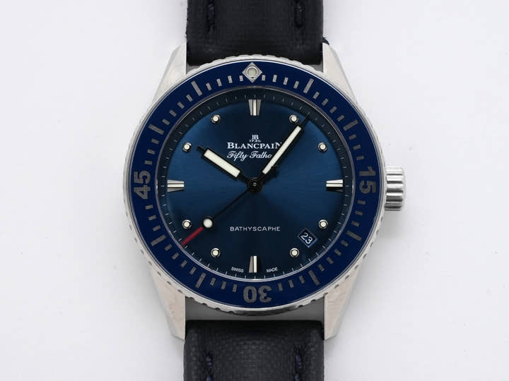 ブランパン フィフティ ファゾムス バチスカーフ Ref.5100-1140-O52A ブルー文字盤 中古 n7nj8b2f