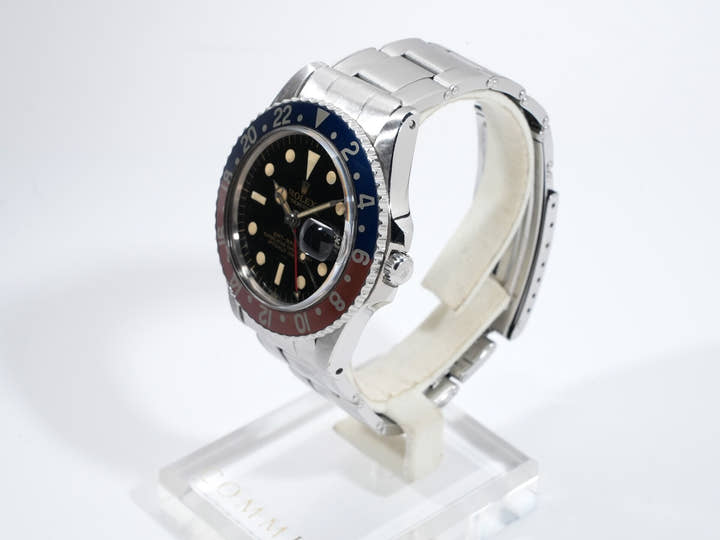 Rolex GMT-Master Ref. 1675M Stainless Steel Black Dial