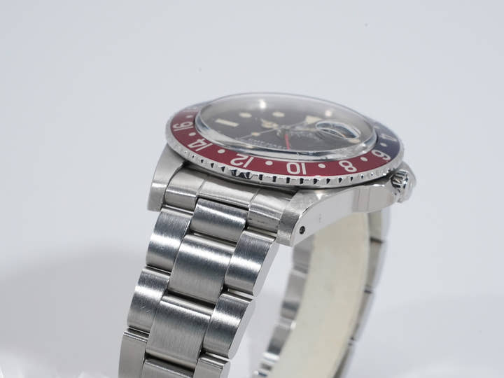 ロレックス GMTマスター Ref.16750 ステンレススチール ブラック文字盤 オイスターブレスレット