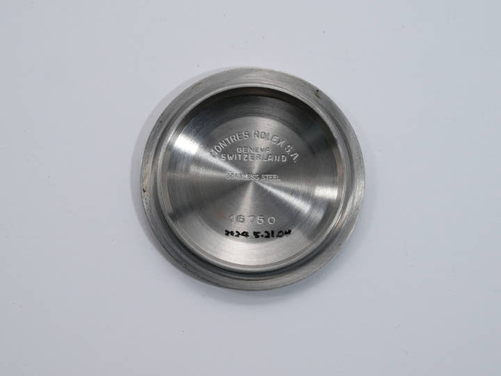 ロレックス GMTマスター Ref.16750 ステンレススチール ブラック文字盤 オイスターブレスレット