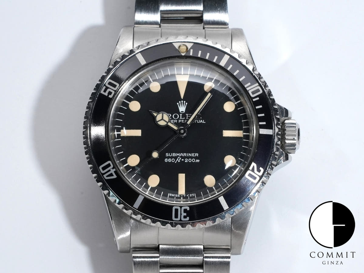 ロレックス サブマリーナー Ref.5513 ステンレススチール ブラック文字盤