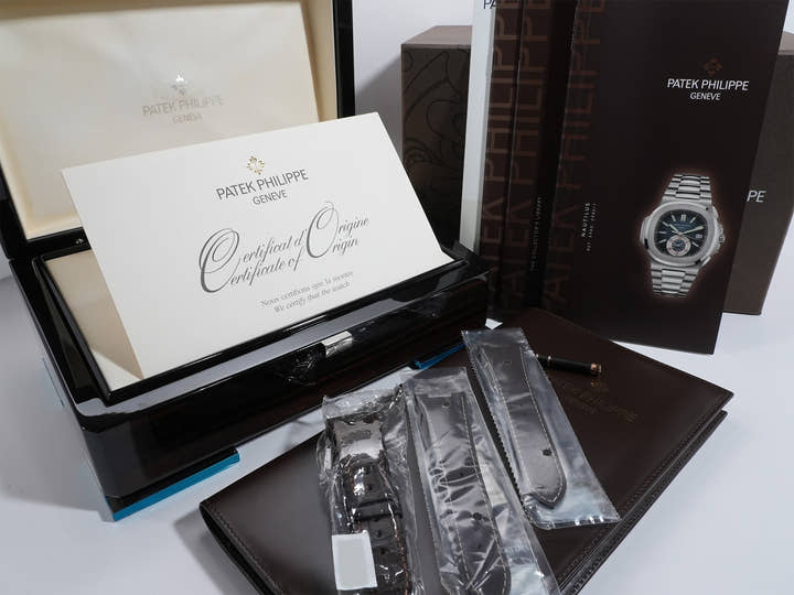 パテックフィリップ ノーチラス クロノグラフ Ref.5980R-001 ローズゴールド ブラウン文字盤