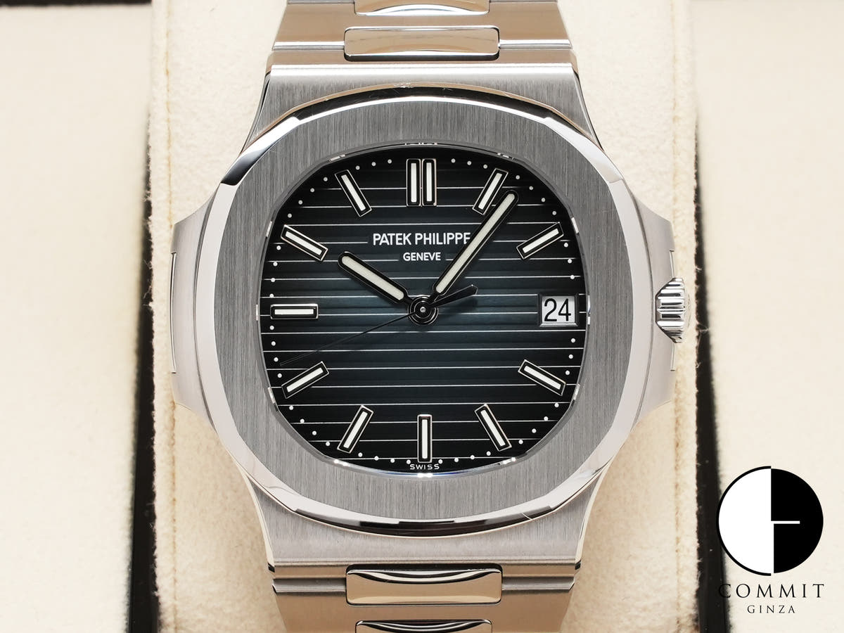 パテックフィリップ ノーチラス Ref.5711/1A-010 ステンレススチール ブルー文字盤
