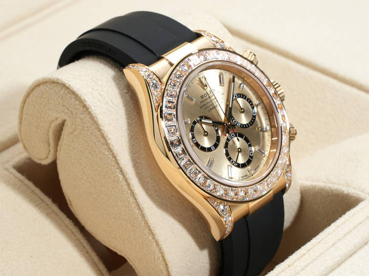 ロレックス デイトナ Ref.126538TBR イエローゴールド ゴールデン/ブライトブラックx11Pダイヤ文字盤