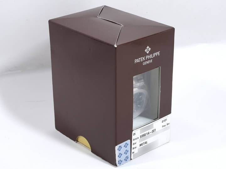 パテックフィリップ ノーチラス トラベルタイム クロノグラフ Ref.5990/1A-001 ステンレススチール ブラックグラデーション文字盤