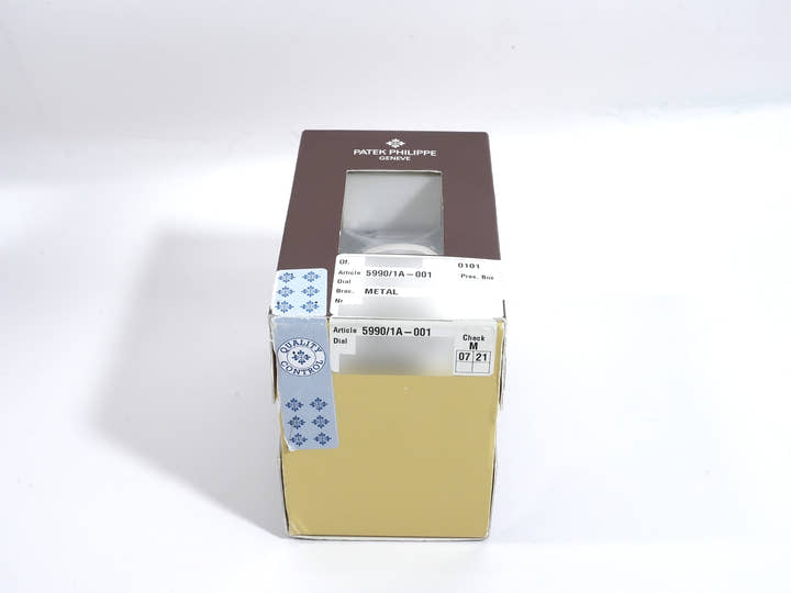 パテックフィリップ ノーチラス トラベルタイム クロノグラフ Ref.5990/1A-001 ステンレススチール ブラックグラデーション文字盤