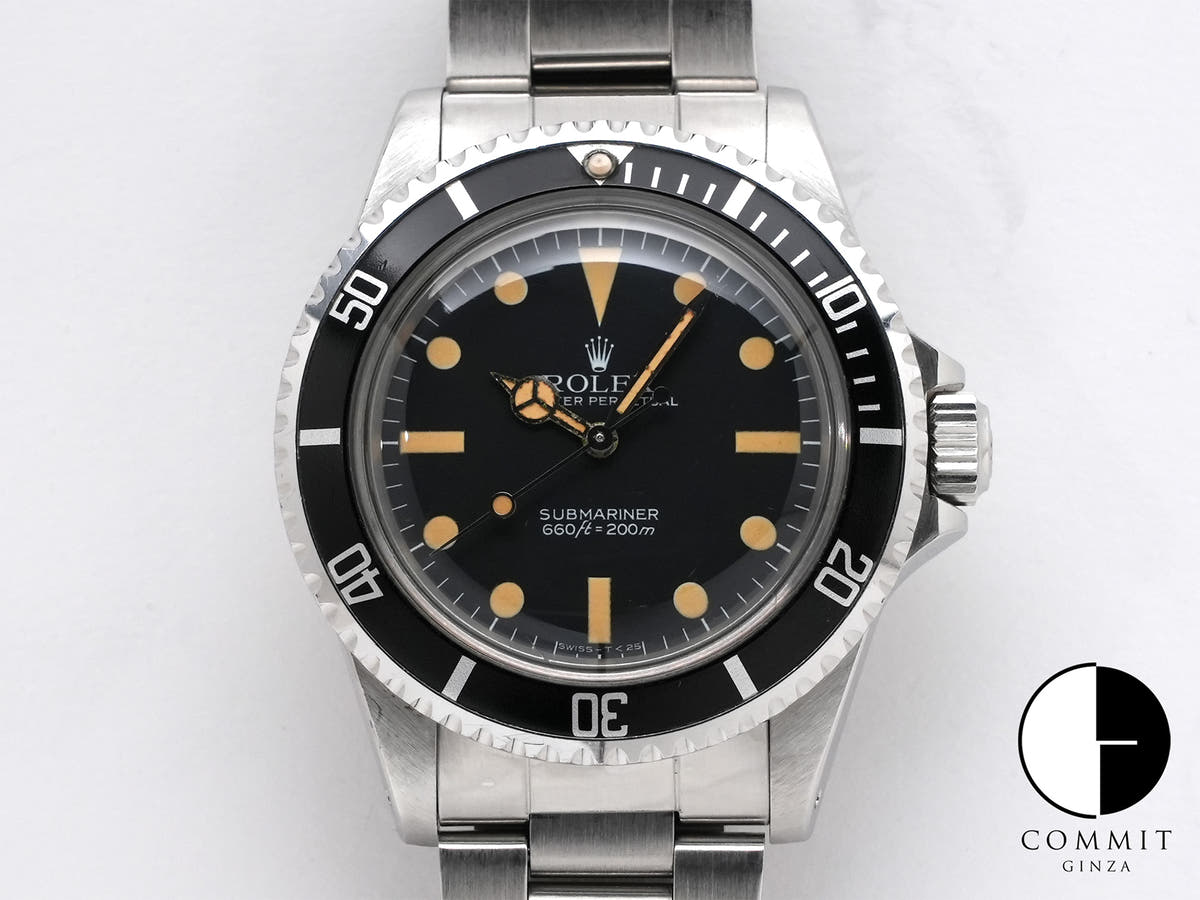 ロレックス サブマリーナー Ref.5513 ステンレススチール ブラック文字盤