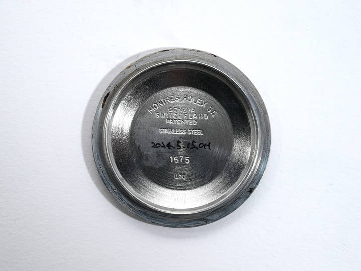 ロレックス GMTマスター Ref.1675 ステンレススチール ブラック文字盤 オイスターブレスレット