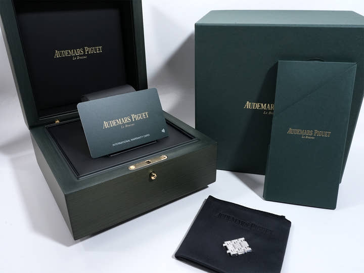 オーデマピゲ ロイヤルオーク ダブル バランスホイール オープンワーク Ref.15466BC.GG.1259BC.01 ホワイトゴールド オープンワーク文字盤