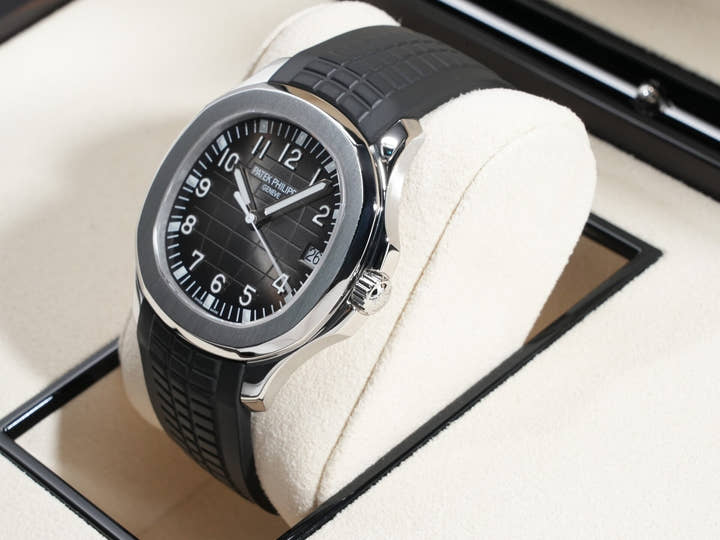パテックフィリップ アクアノート Ref.5167A-001 ステンレススチール ブラック文字盤